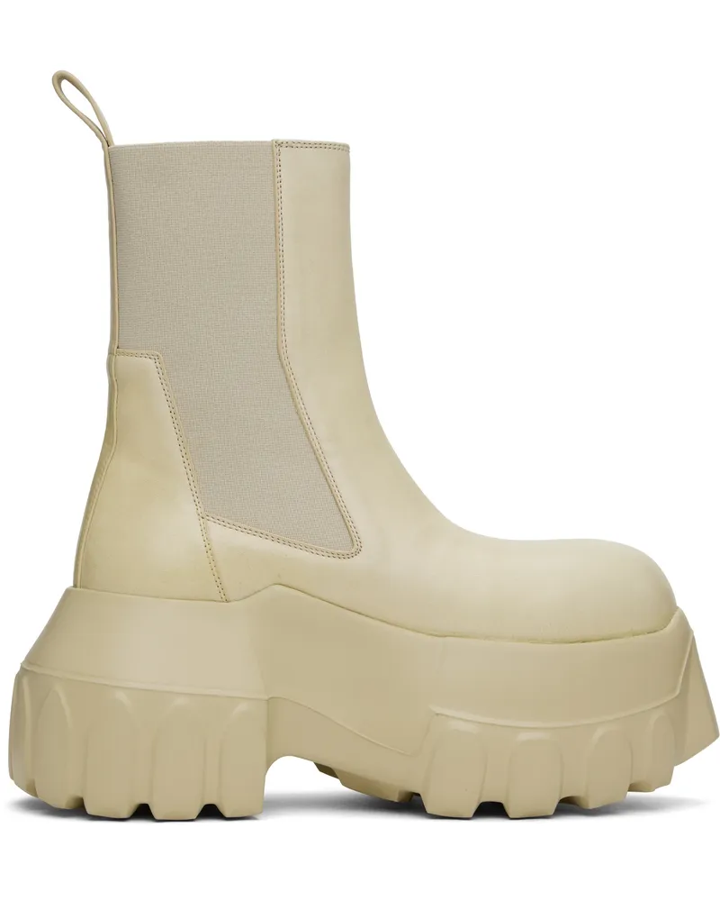 Rick Owens Off-White Hollywood Beatle Mega Tractor Boots 8181