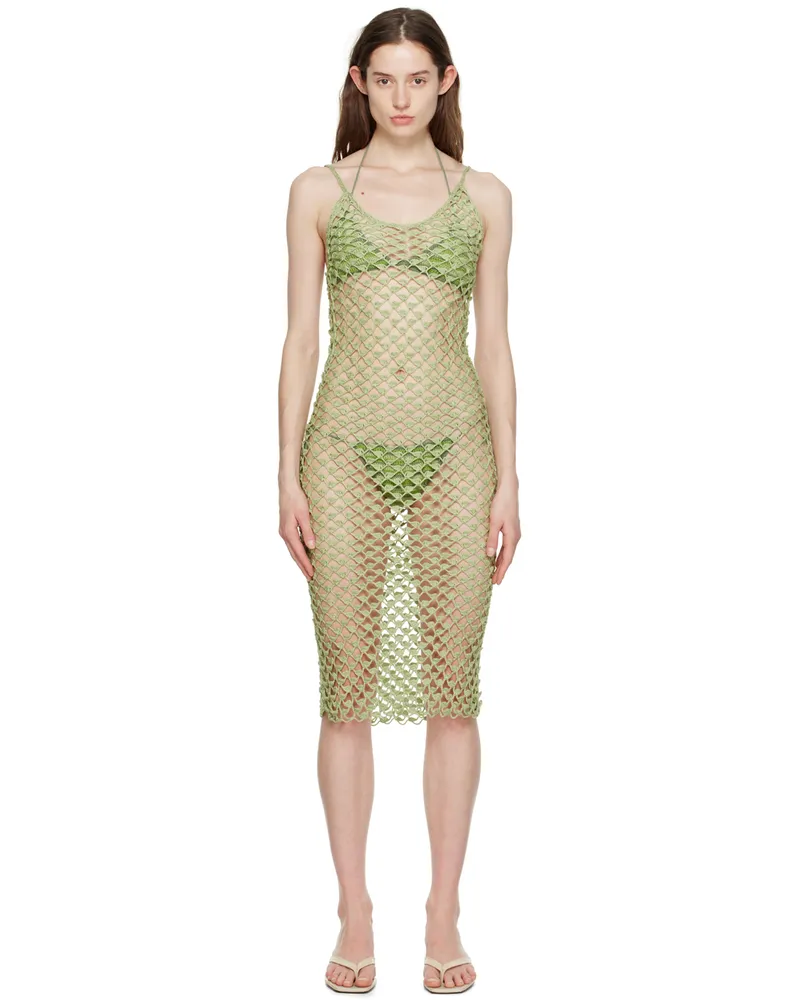 Akoia Green Laut Maxi Dress Lime