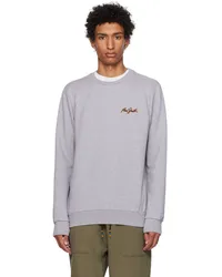 Paul Smith Gray Embroidered Sweatshirt Greys