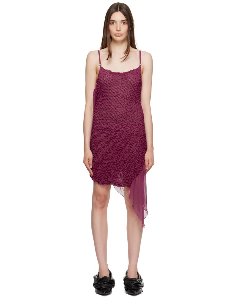 VAILLANT Pink Signature Minidress Pink