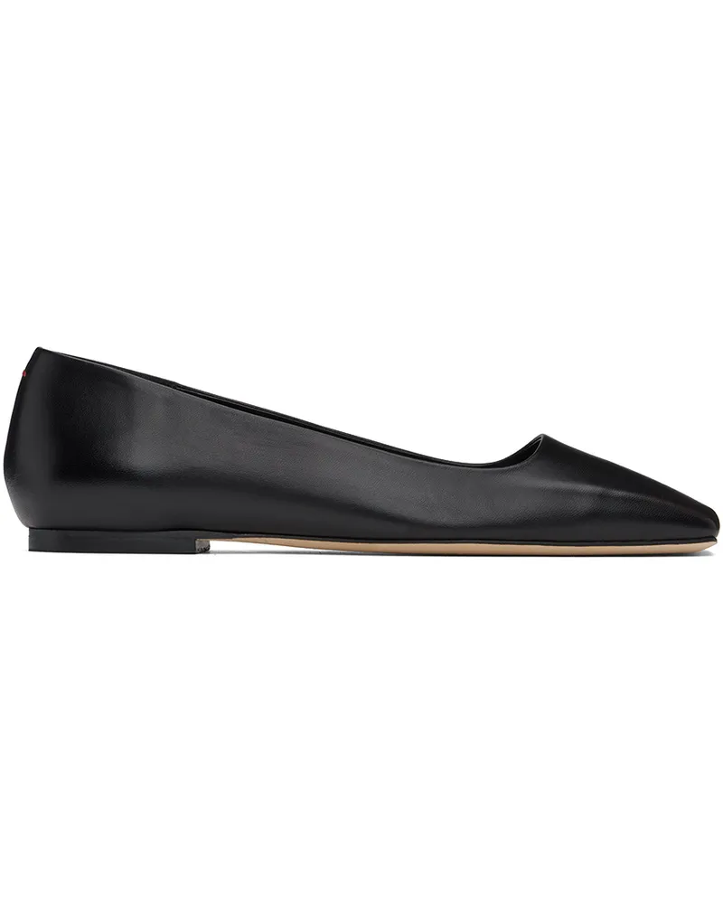 aeyde Black Matti Ballerina Flats Black