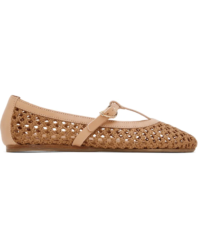 Ancient Greek Sandals Brown Aerati Ballerina Flats Brown