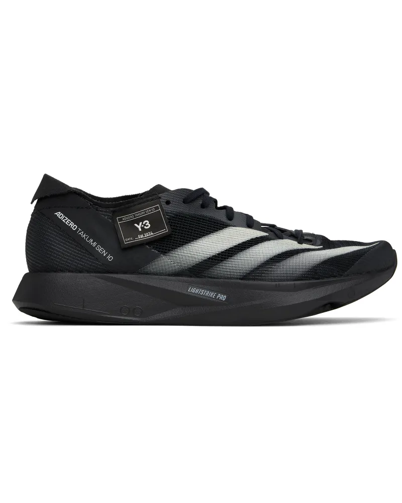 Y-3 Black Takumi Sen 10 Sneakers Black