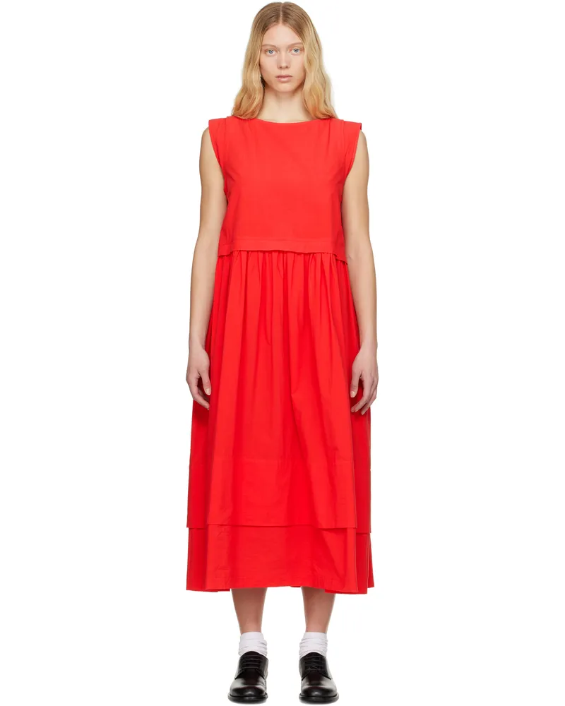 Toogood Red 'The Potter' Maxi Dress Fine