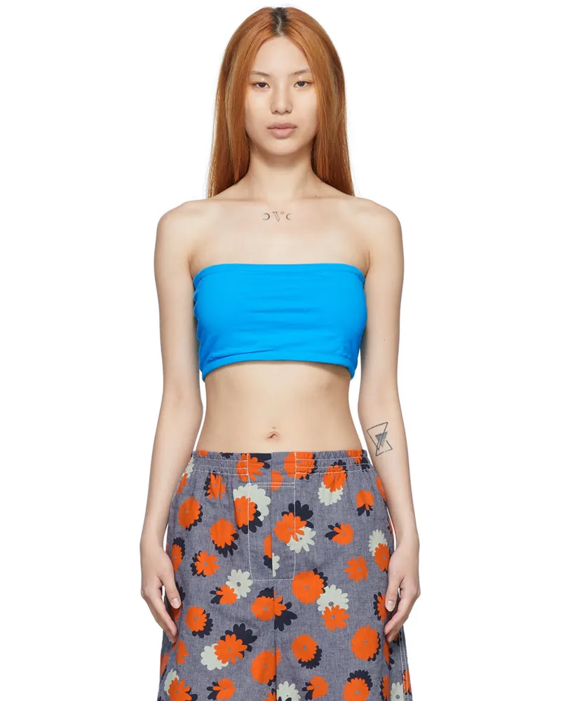 SUNNEI Blue Reversible Bandeau Blue