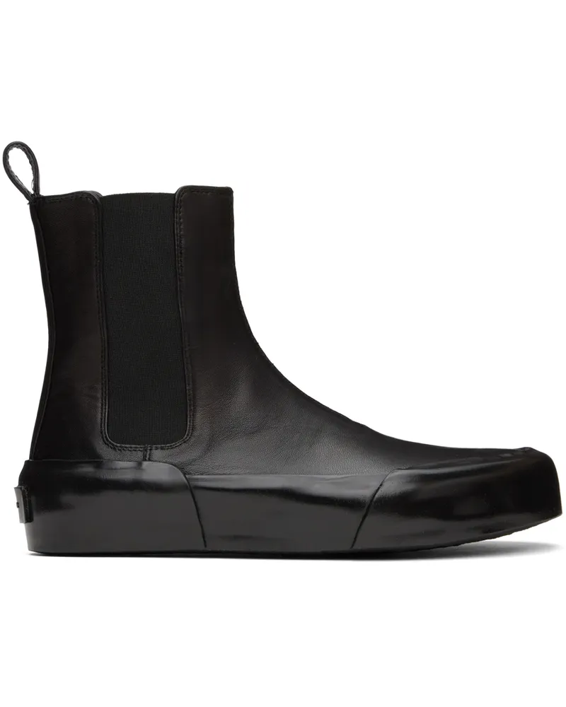 Jil Sander Black Plonge Sneakers 001