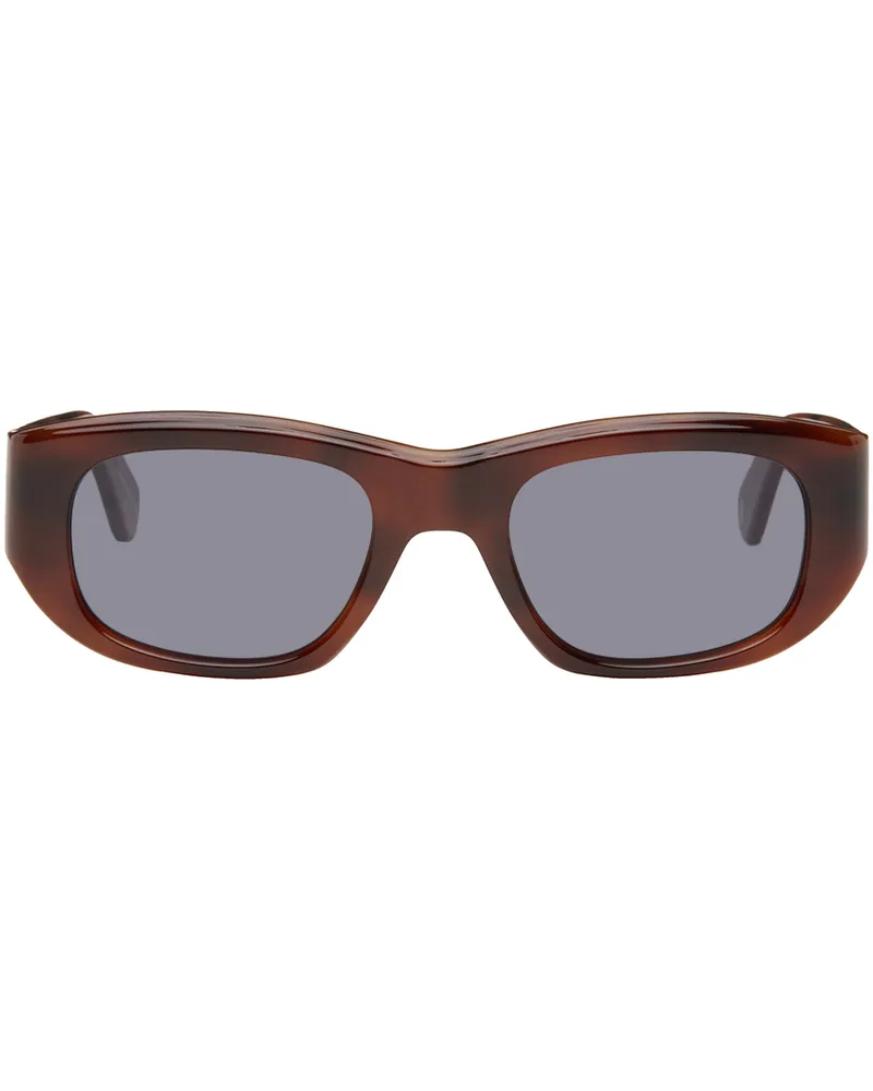 Garrett Leight Brown Laguna Sunglasses Vinbrt