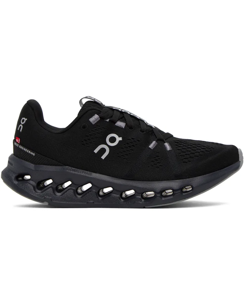 ON Black Cloudsurfer Sneakers All