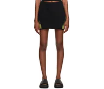 Black Law Flames Miniskirt
