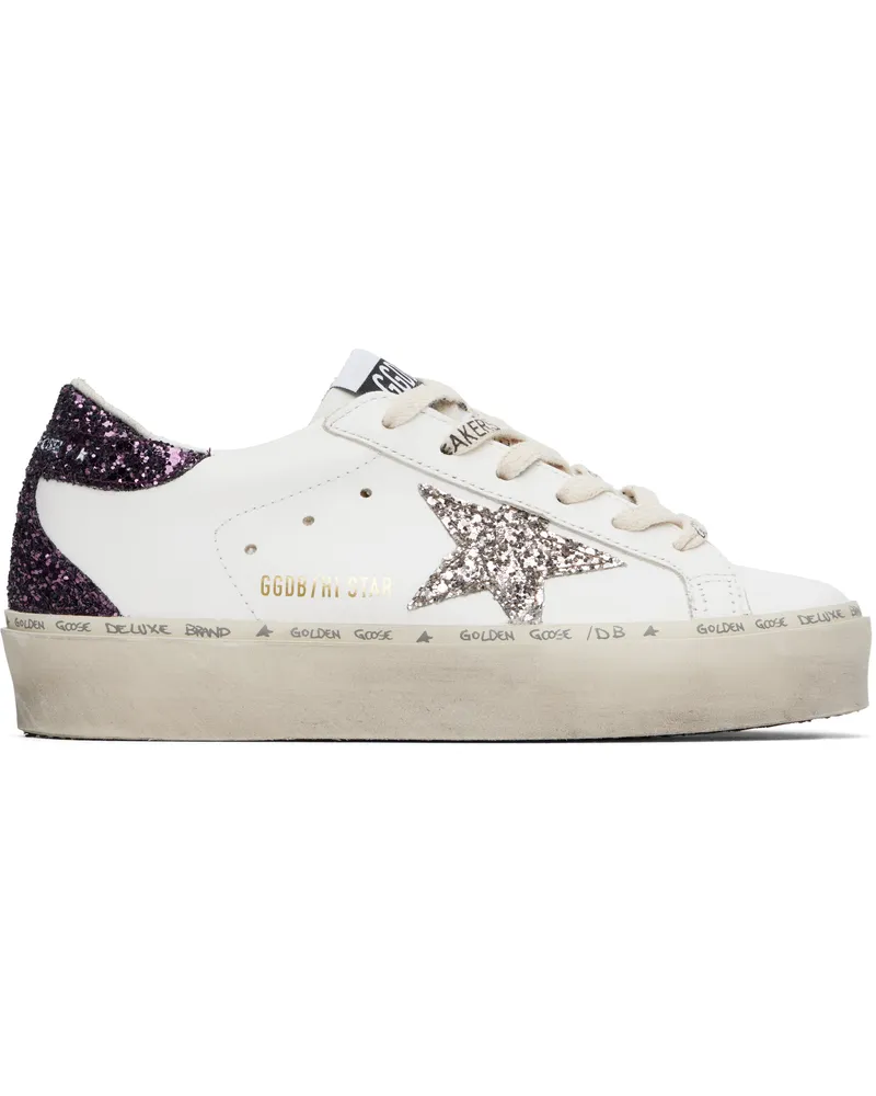 Golden Goose White Hi Star Classic Sneakers 11934