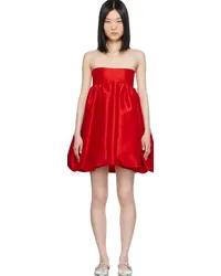 Kika Vargas Red Crie Minidress Red