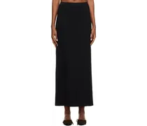 Black Aude Maxi Skirt