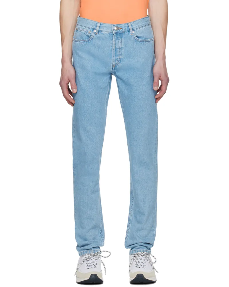 A.P.C. Blue Petit New Standard Jeans Iab