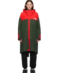 Undercover Red & Green The North Face Edition Geodesic Shell Coat Green