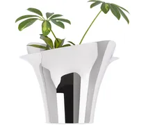 Stainless Steel Medium Bloom Botanica Flower Pot