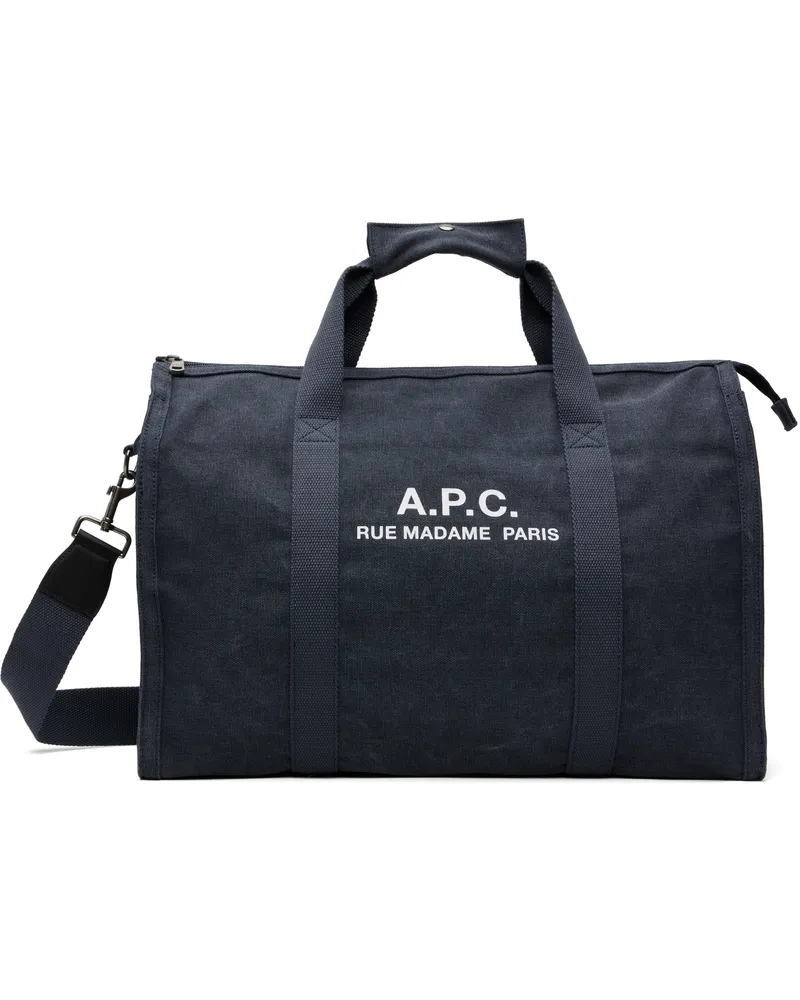 A.P.C. Indigo Recuperation Gym Bag Iai