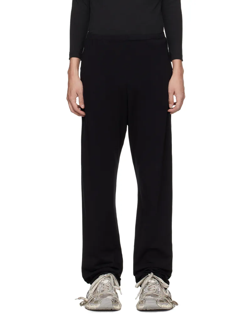 Balenciaga Black Baggy Sweatpants 1000