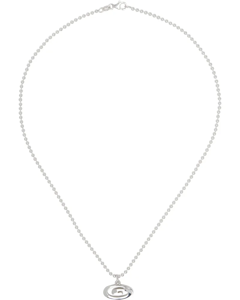 MONDO MONDO Silver Infinity Charm Necklace Sterling