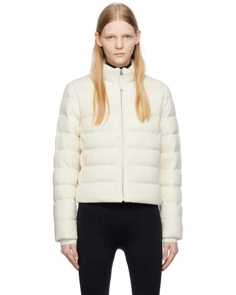 Mackage Off-White Melia Down Jacket Cream