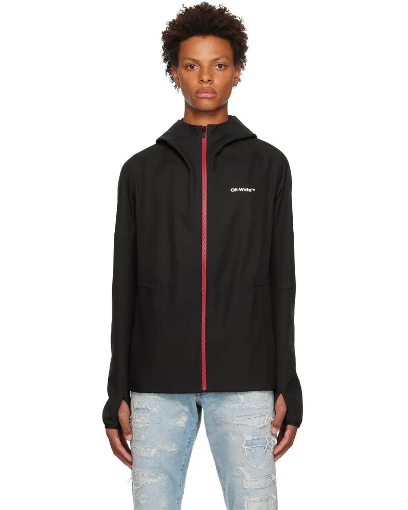 OFF-WHITE Black Ski Tech Jacket Black
