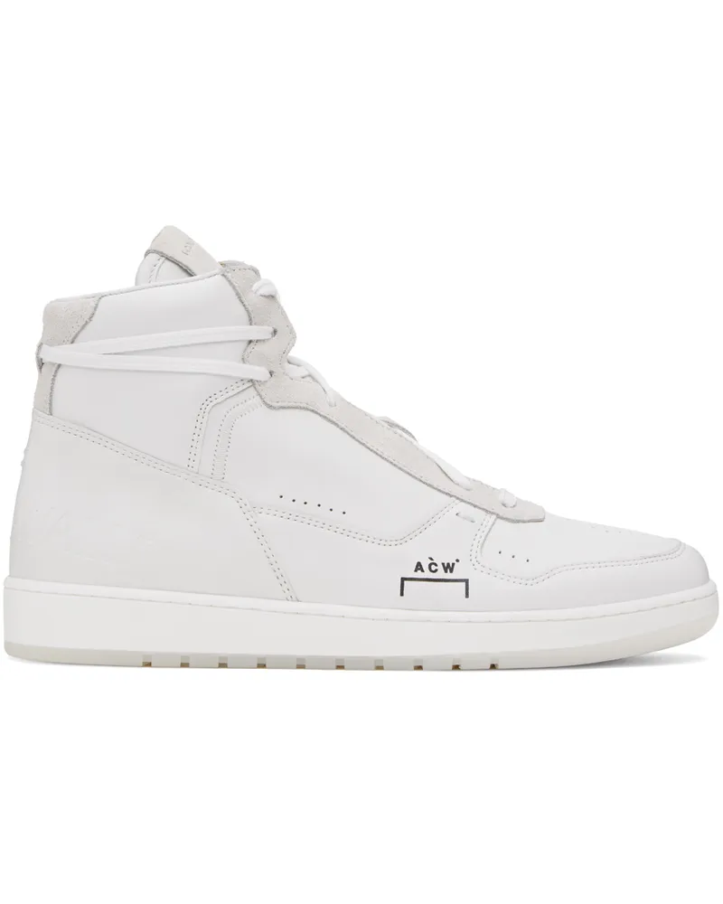 ACW* White Luol Hi Top Sneakers Optic