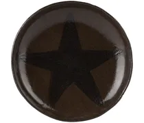 SSENSE Exclusive Black Glitter Star Pasta Bowl