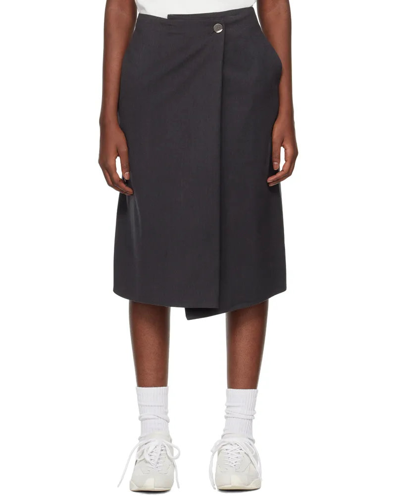 Adererror Gray Product. 63 Midi Skirt Grey