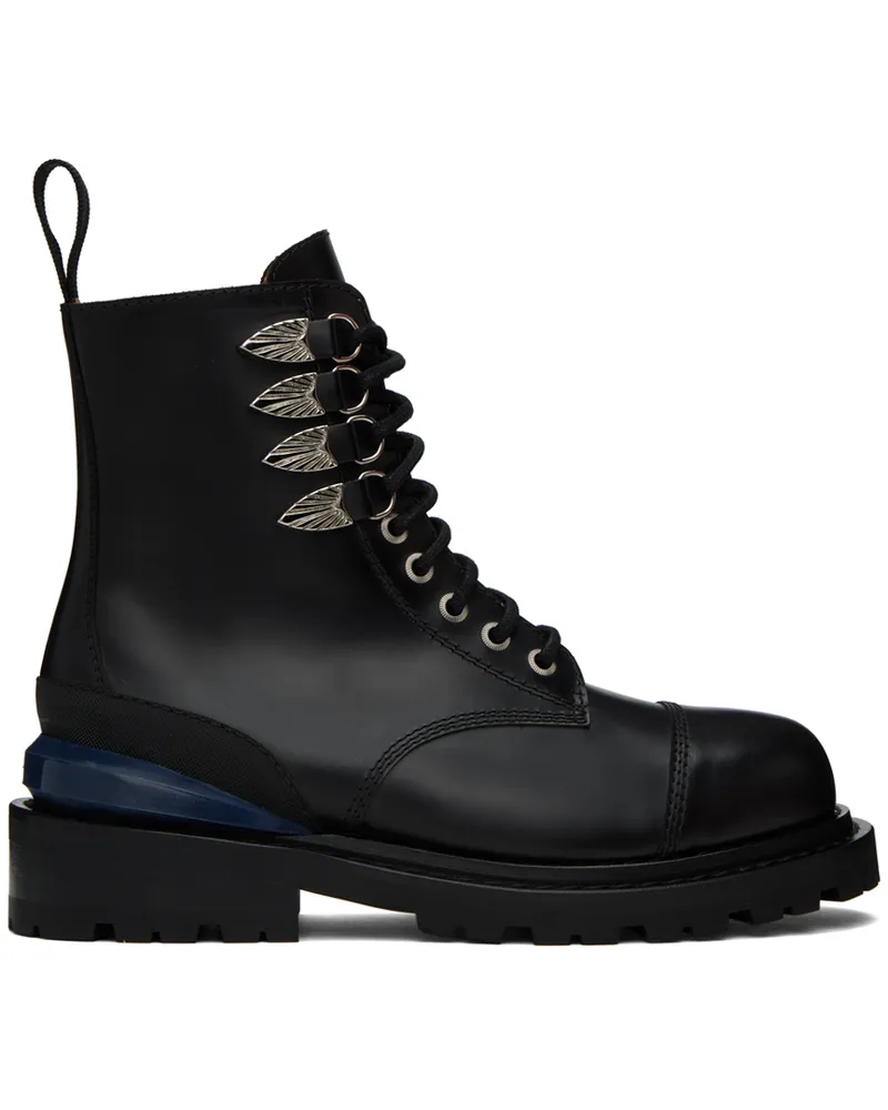 Toga Black Hardware Boots Black