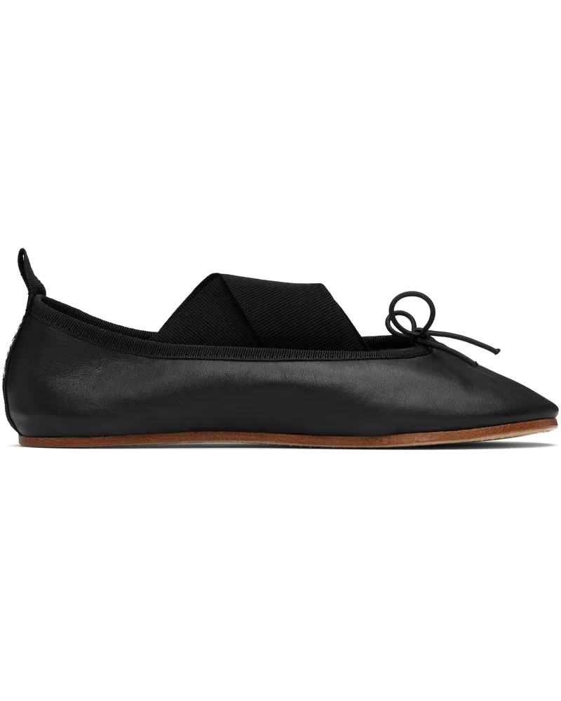 Repetto Black Gianna Ballerina Flats Noir
