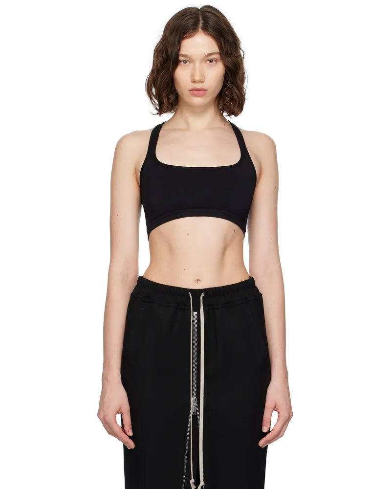 Rick Owens Black Concordians Unhorny Sport Bra 09