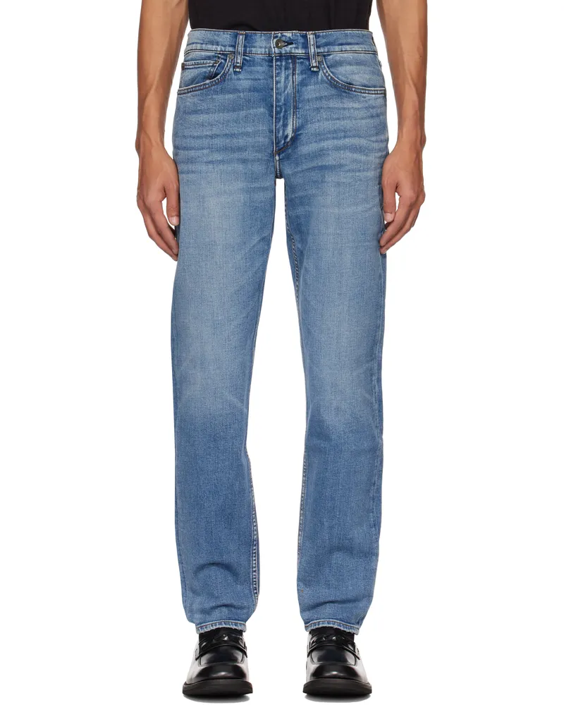 Rag & Bone Blue Fit 2 Slim Fit Jeans Carter