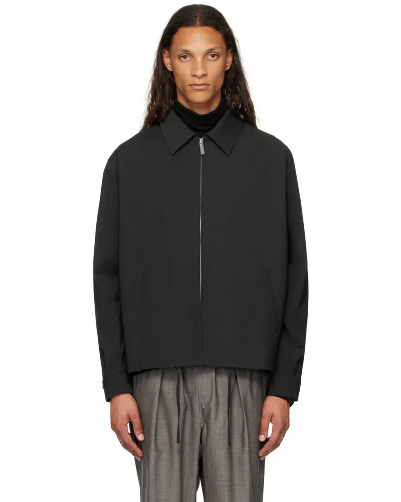 Róhe Black Blouson Jacket 010
