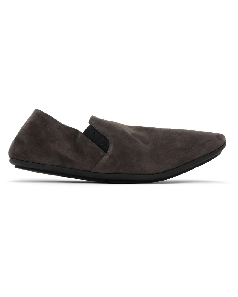The Row Brown Vincit Slippers Asp