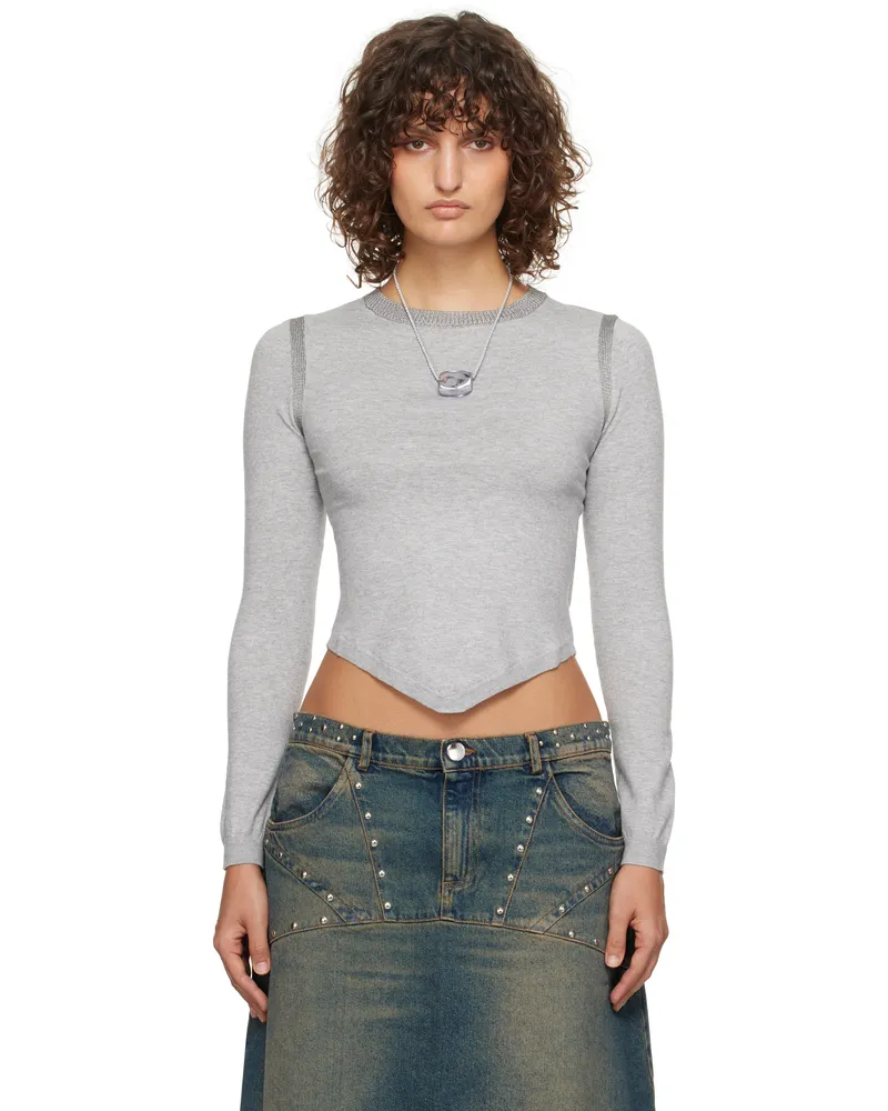 GIMAGUAS Gray Etoile T-shirt Grey