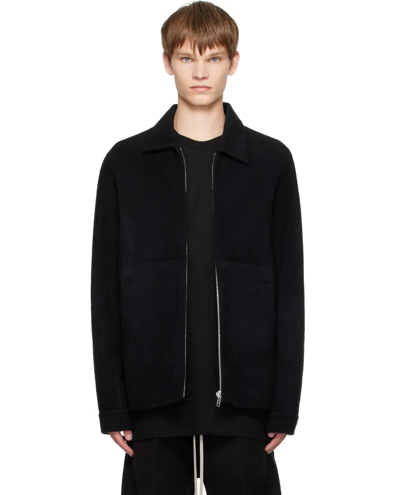 Rick Owens Black Concordians Brad Jacket 09
