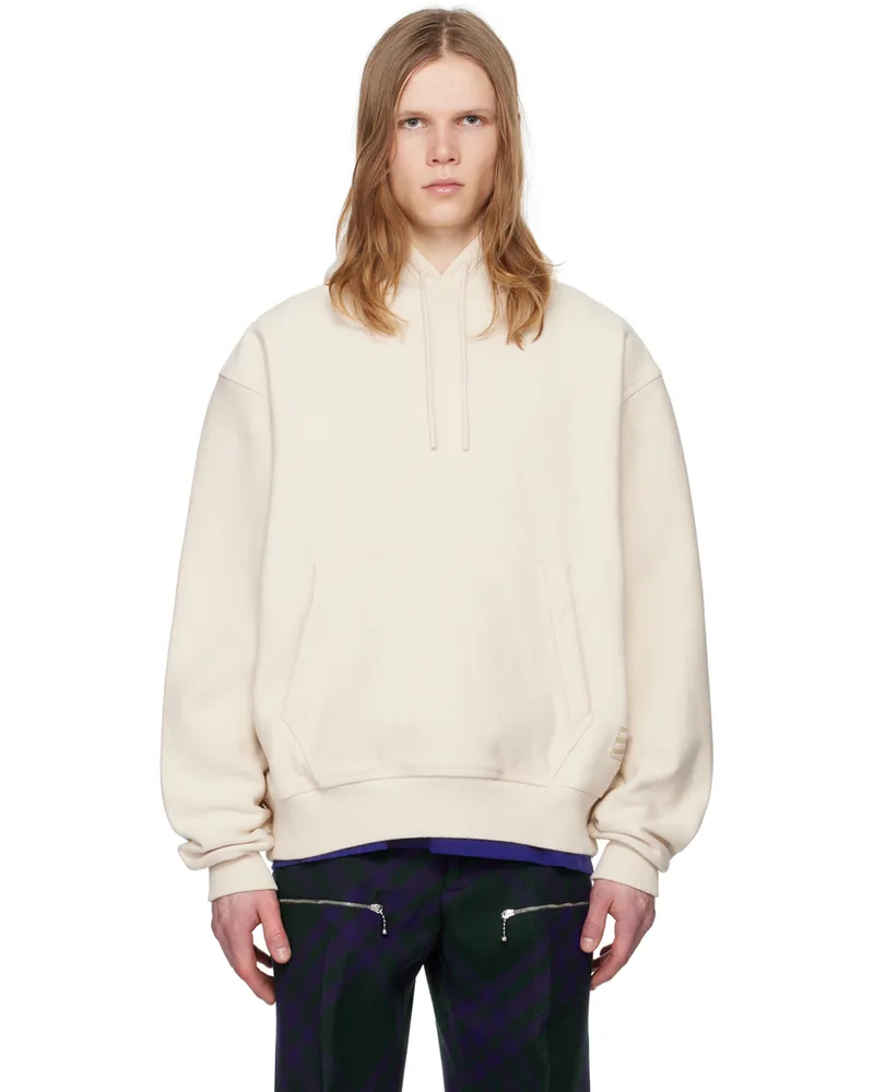Burberry Off-White Oversized Hoodie Soap