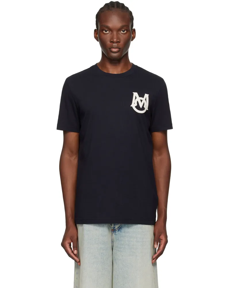 Moncler Navy Monogram T-Shirt 778