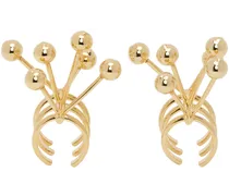Gold Wishbone Ring Set