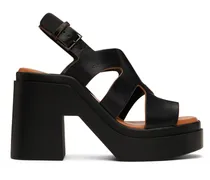 Black Nateo Heeled Sandals