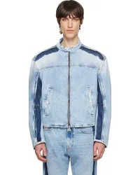 Diesel Blue D-Marge-S1 Denim Jacket 01