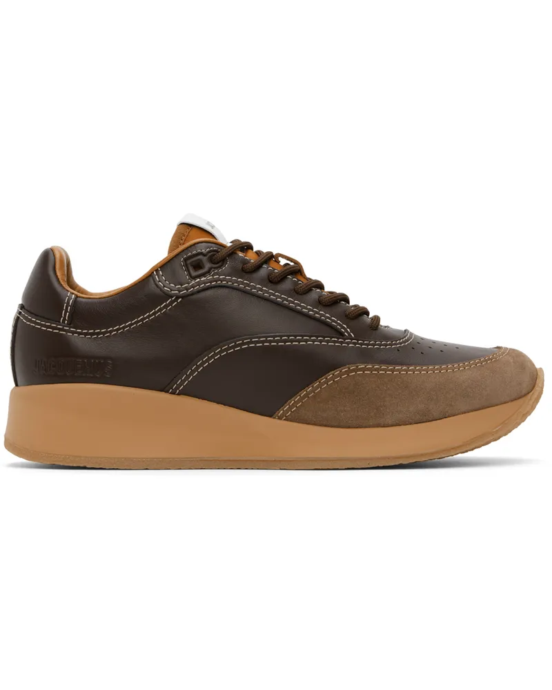 Jacquemus Brown Les Sculptures 'La Daddy' Sneakers 880
