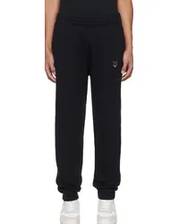 Kitsuné Black Bold Fox Head Sweatpants Pblack