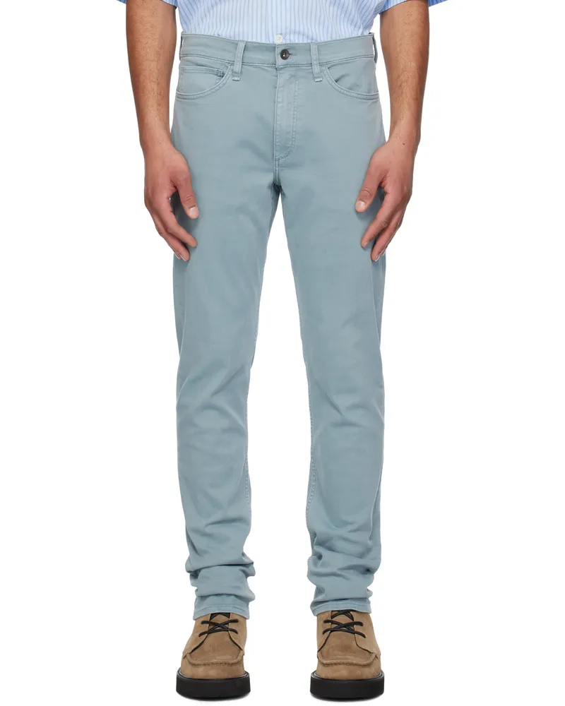 Rag & Bone Blue Fit 2 Slim Fit Jeans Stone