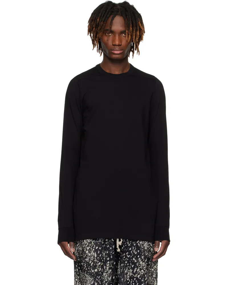 Rick Owens Black Hollywood Level LS T-shirt 09
