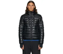 Black Packable Down Quilted Jacket