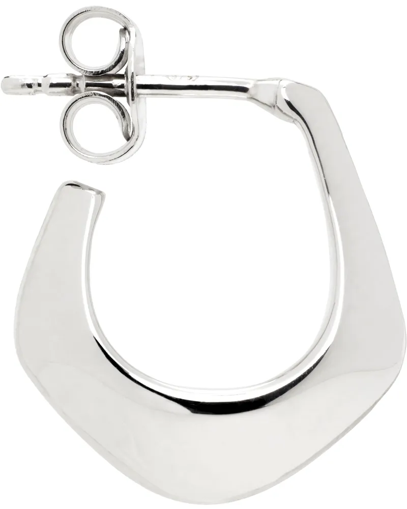 Christophe Lemaire Silver Mini Drop Single Earring Bk927