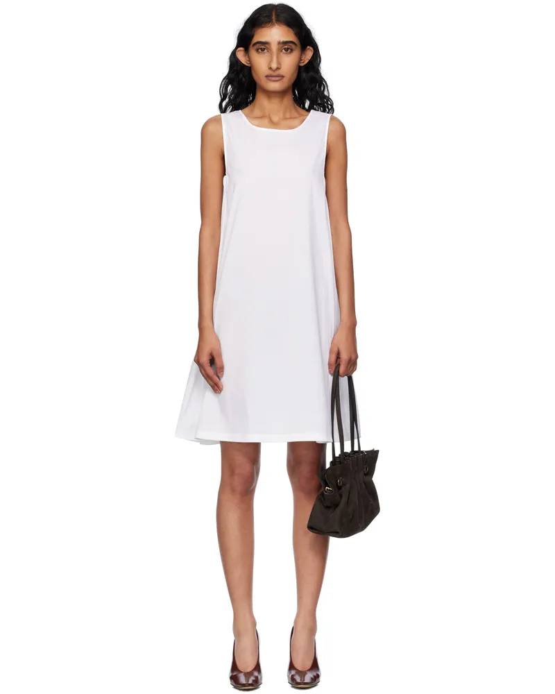 Max Mara White Campale Minidress 007