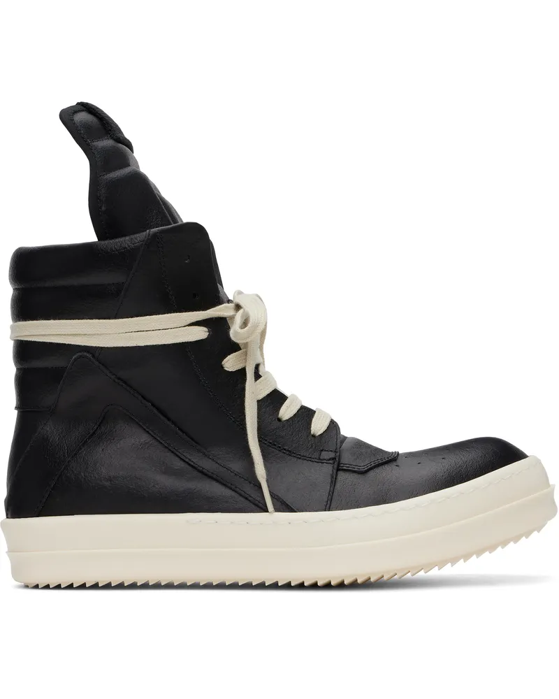 Rick Owens Black Hollywood Geobasket Sneakers 991