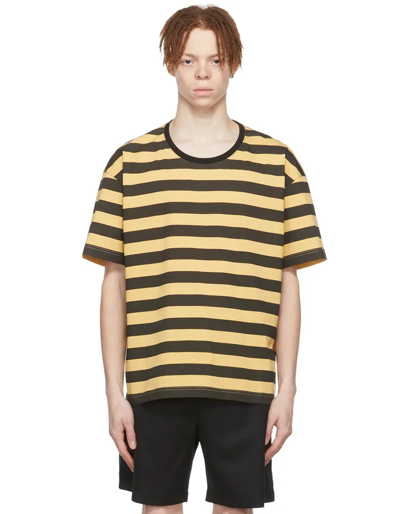 CORNERSTONE Yellow Cotton T-Shirt Yellow
