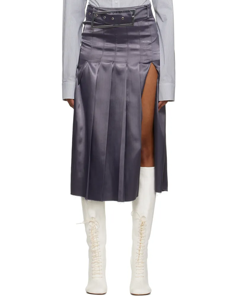 16ARLINGTON SSENSE Work Capsule – Gray Nimue Midi Skirt Mauve